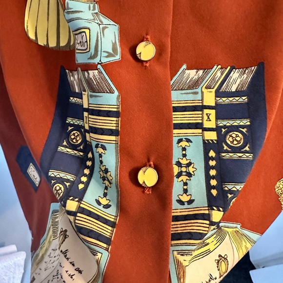 Vintage Serge printed dress shirt - Picture 5 of 5